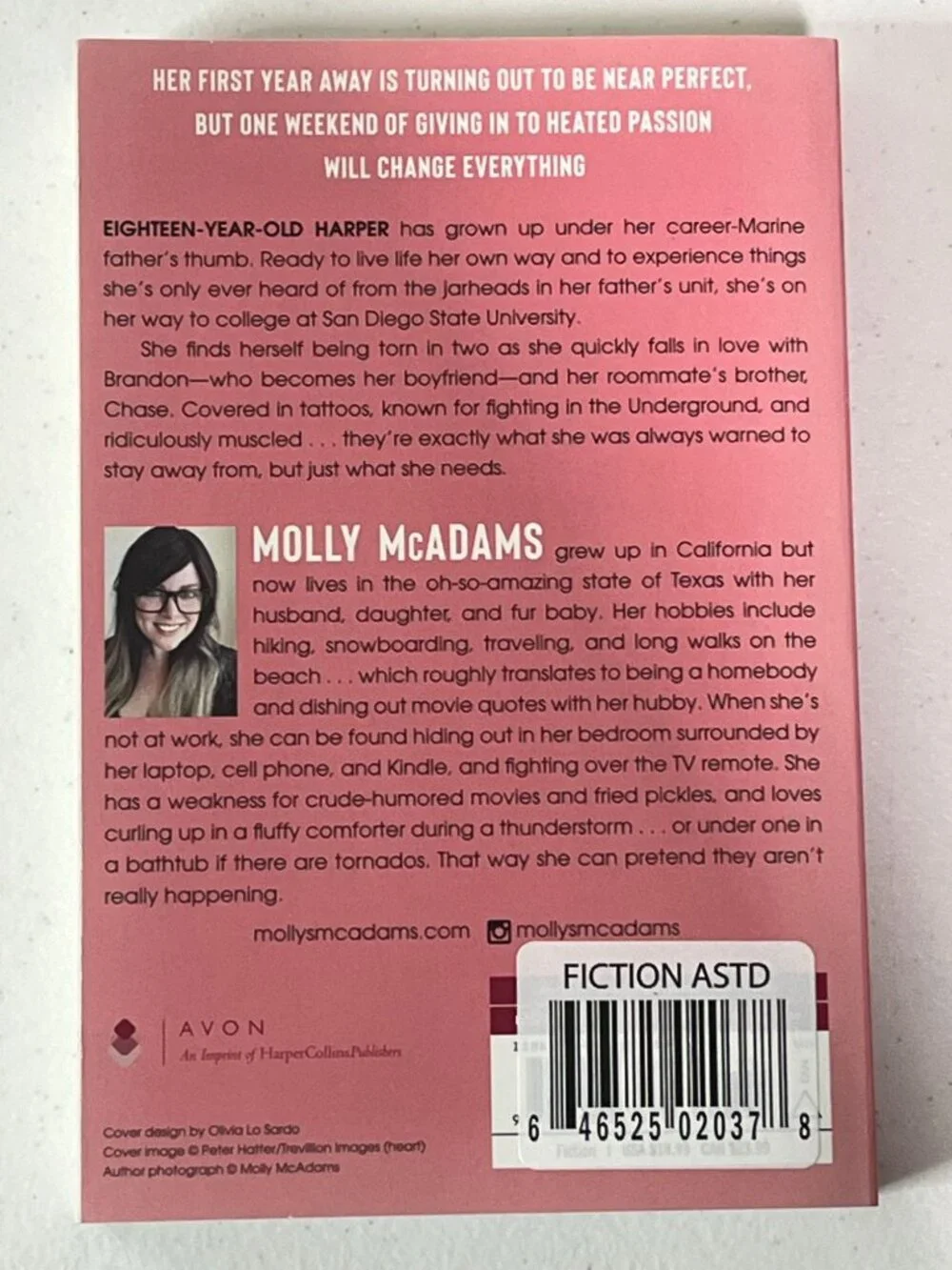 Taking Chances Molly McAdams Contemporary Romance Paperback Book